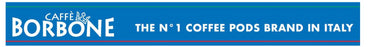 CAFFE BORBONE Mélange Espresso Intenso - Capsules en aluminium compatibles avec la machine Nespresso®* - 100PK - ALUMINUM PODS