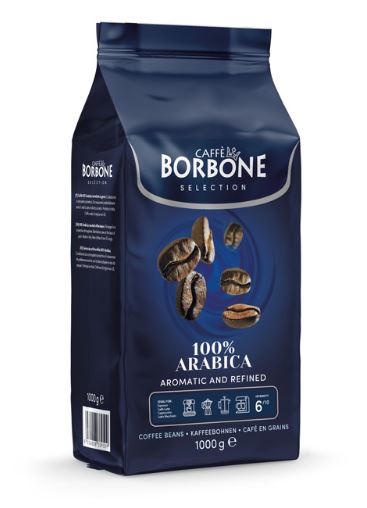 CAFFE BORBONE 100% ARABICA- 1KG - WHOLE COFFEE BEANS