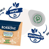 Borbone - Gold Blend - Espresso Paper Pods