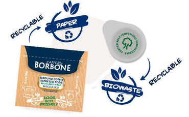 Borbone - Red Blend - Espresso Paper Pods