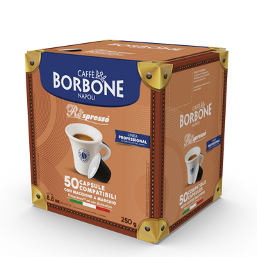 BORBONE Black Blend - Nespresso®* Machine Compatible Capsules - 50PK