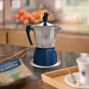 Caffe Borbone MokaCiao Moka Pot - with 15 FREE pods