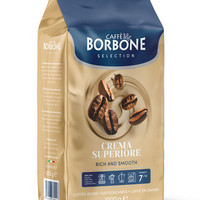 CAFFE BORBONE CREMA SUPERIORE - 1KG - GRAINS DE CAFÉ ENTIERS