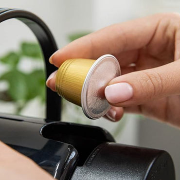 CAFFE BORBONE Espresso Intenso Blend - Aluminum Nespresso®* Machine Compatible Capsules - 10PK - ALUMINUM PODS