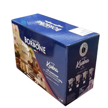 BLUE Caffe Borbone Moka Karina Bundle w/ 1000g of ground coffee