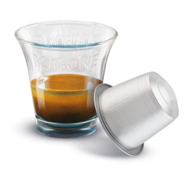 CAFFE BORBONE Mélange Espresso Intenso - Capsules en aluminium compatibles avec la machine Nespresso®* - 100PK - ALUMINUM PODS