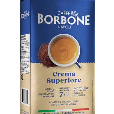 Crema Superiore - GROUND COFFEE – NEW VACUUM PACKAGE 250g