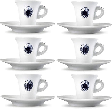 BORBONE ESPRESSO CUPS 6 PACK