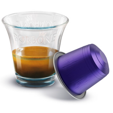 CAFFE BORBONE Crema Classica Blend - Aluminum Nespresso®* Machine Compatible Capsules - 10PK - ALUMINUM PODS