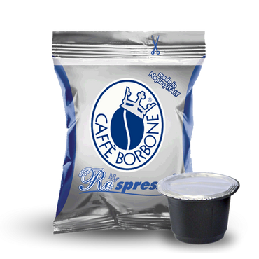 BORBONE Blue Blend - Capsules compatibles avec la machine Nespresso®* - 50PK