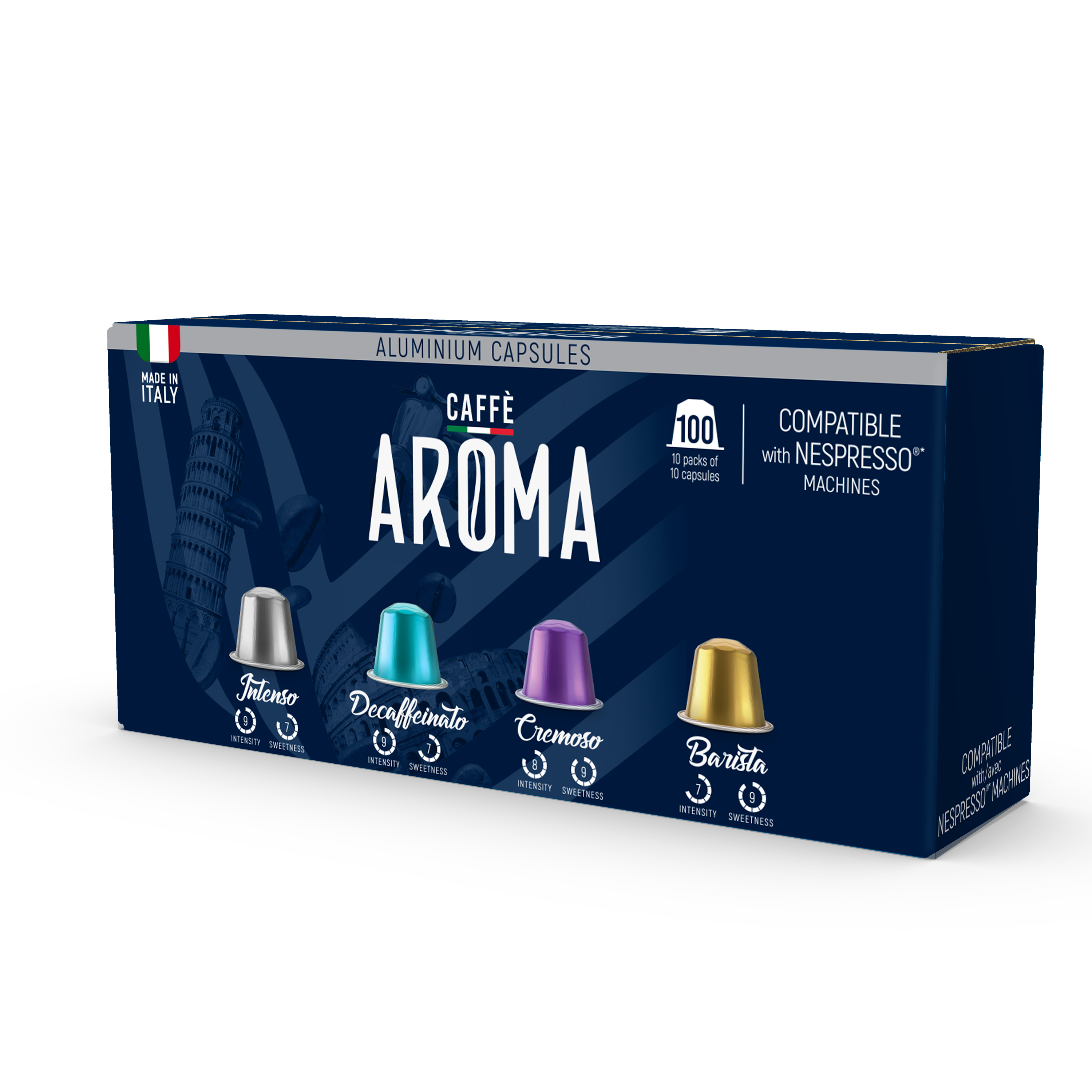 Caffe Aroma Decaf Blend 100PK