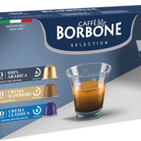 Caffé Borbone Nespresso Compatible Coffee Capsule Pods, Variety Box, 90 PACK