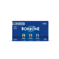 Caffé Borbone Nespresso Compatible Coffee Capsule Pods, Variety Box, 90 PACK