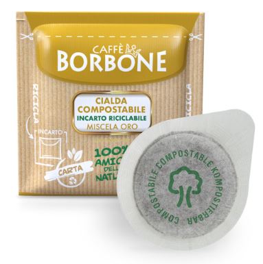 Borbone - Mélange d'or - Dosettes de papier Espresso