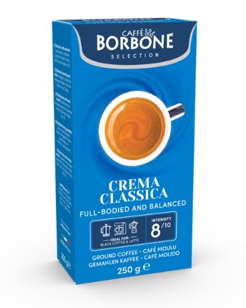 CAFFE BORBONE Crema Classica Ground Coffee - 250g