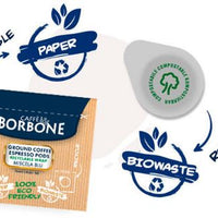Borbone - Blue Blend - Espresso Paper Pods