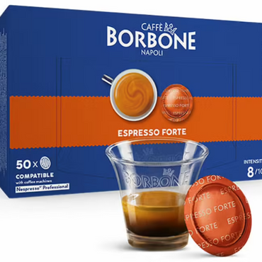 50 Nespresso®* Professional Espresso Forte Compatible Capsules