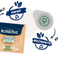 Borbone - Decaf DEK Blend Espresso Paper Pods