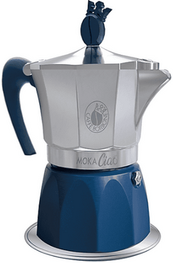 Caffe Borbone MokaCiao Moka Pot - with 15 FREE pods