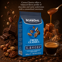 CAFFE BORBONE CREMA CLASSICA - 500g - WHOLE COFFEE BEANS