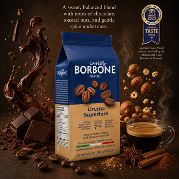 CAFFE BORBONE CREMA SUPERIORE - 500g - WHOLE COFFEE BEANS