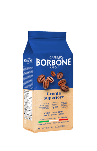 CAFFE BORBONE CREMA SUPERIORE - 500g - WHOLE COFFEE BEANS