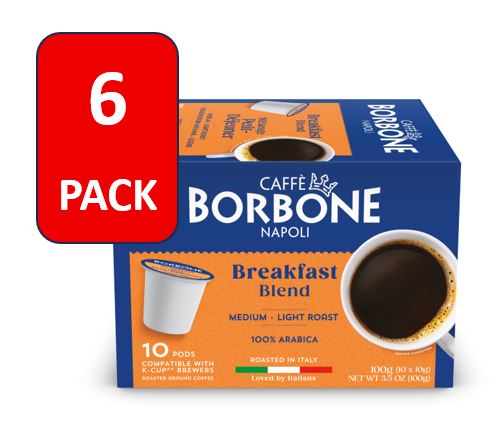 Caffe Borbone Breakfast Blend K-CUP 60 Pack