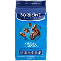 CAFFE BORBONE CREMA CLASSICA - 1KG - GRAINS DE CAFÉ ENTIERS