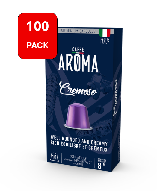 Caffe Aroma Cremoso Blend 100PK