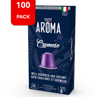 Caffe Aroma Cremoso Blend 100PK