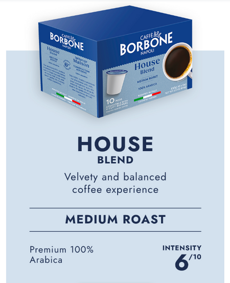 Caffe Borbone KCUP - House Blend - 72 count