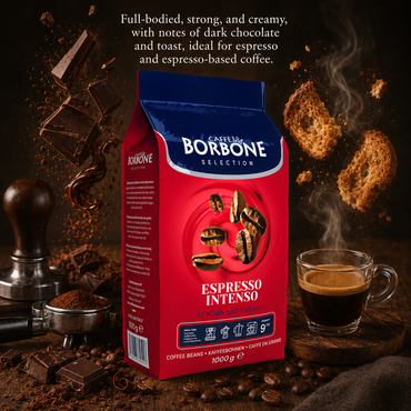 CAFFE BORBONE ESPRESSO INTENSO - 1KG - WHOLE COFFEE BEANS