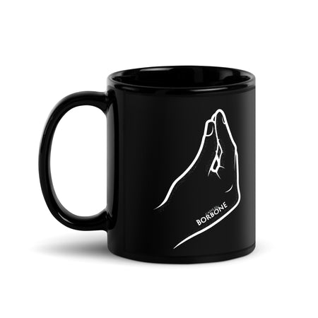 Caffe Borbone Black Glossy Mug