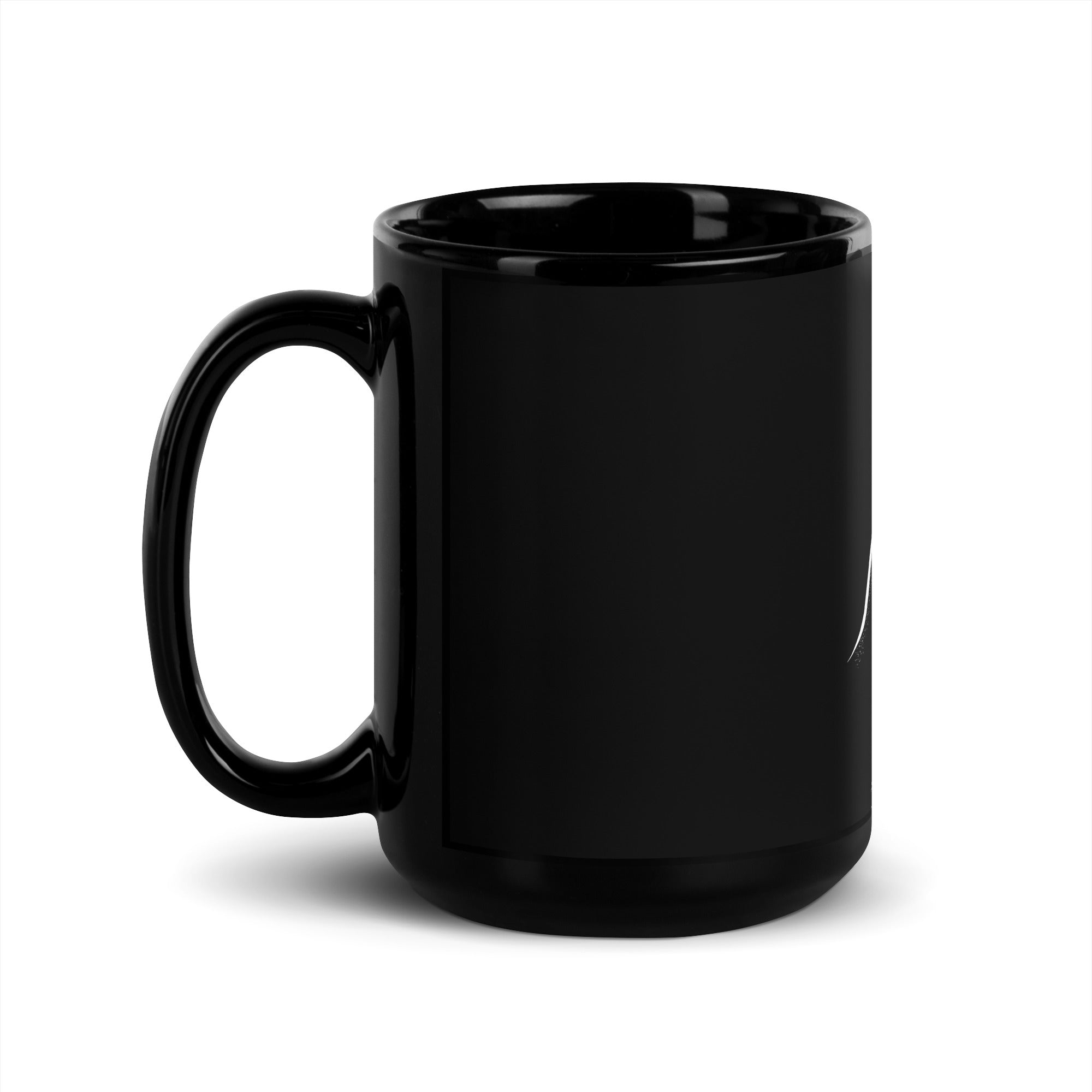 Caffe Borbone Black Glossy Mug