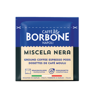 Borbone - Mélange noir - Dosettes de papier Espresso