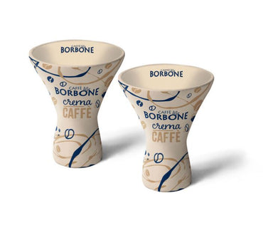 Coupes à crème Caffè Borbone (lot de 2)