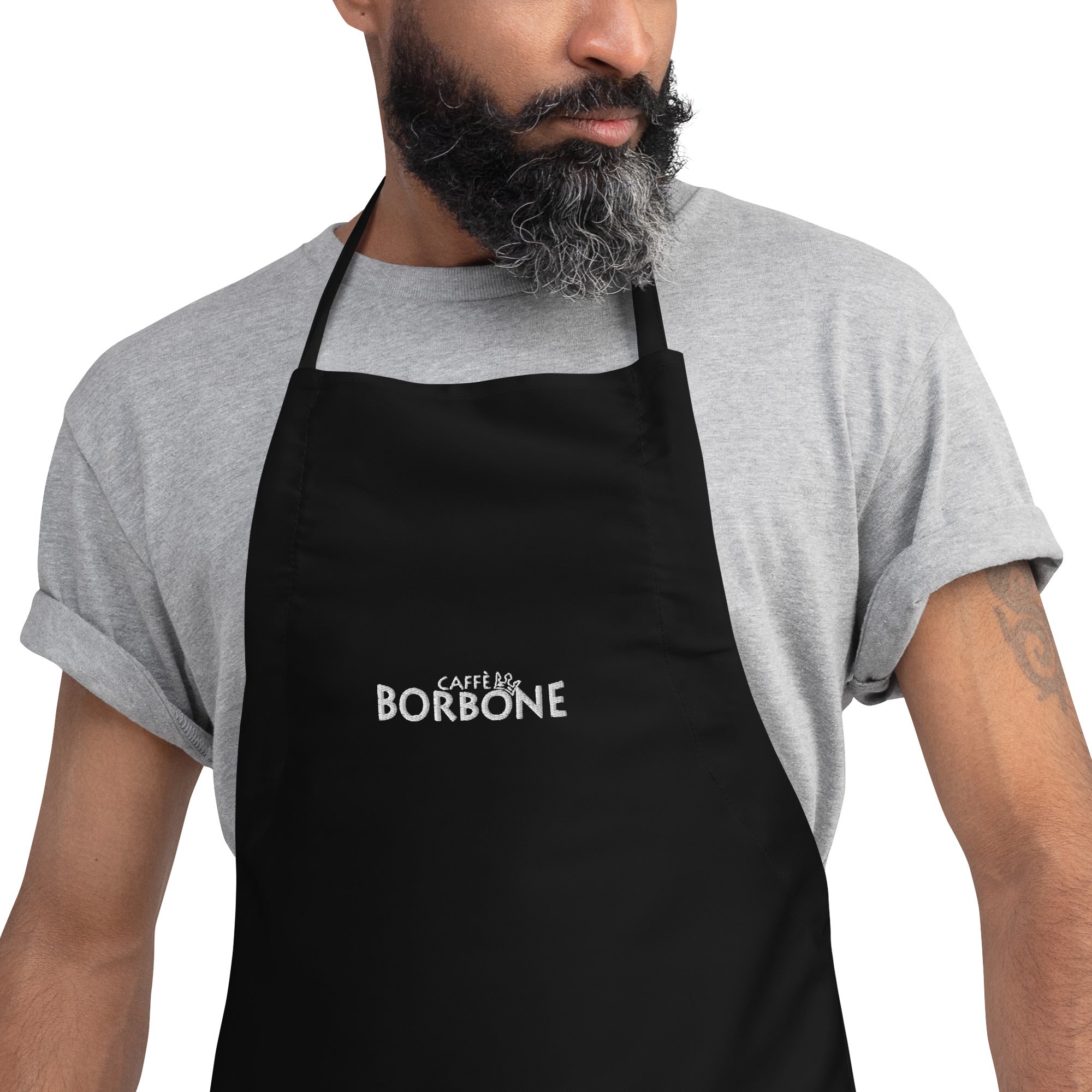 Caffe Borbone Embroidered Apron