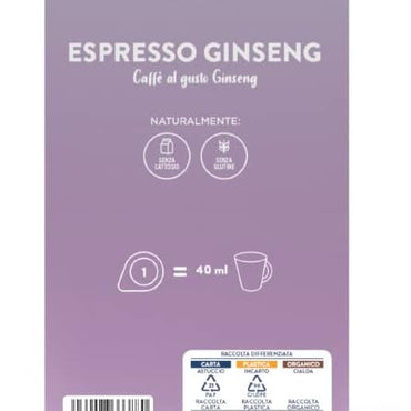 Caffè Borbone Espresso Ginseng - 18 Pods - ESE System