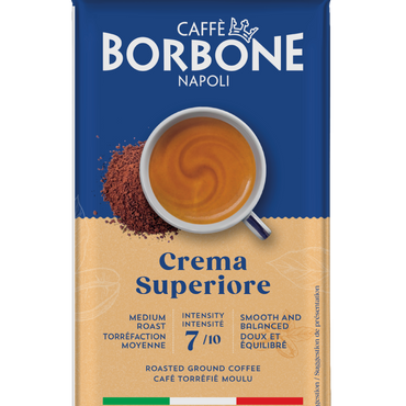 Crema Superiore - GROUND COFFEE – NEW VACUUM PACKAGE 250g