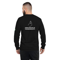 Caffe Borbone "Fuggedaboutit" Men's Champion Long Sleeve Shirt