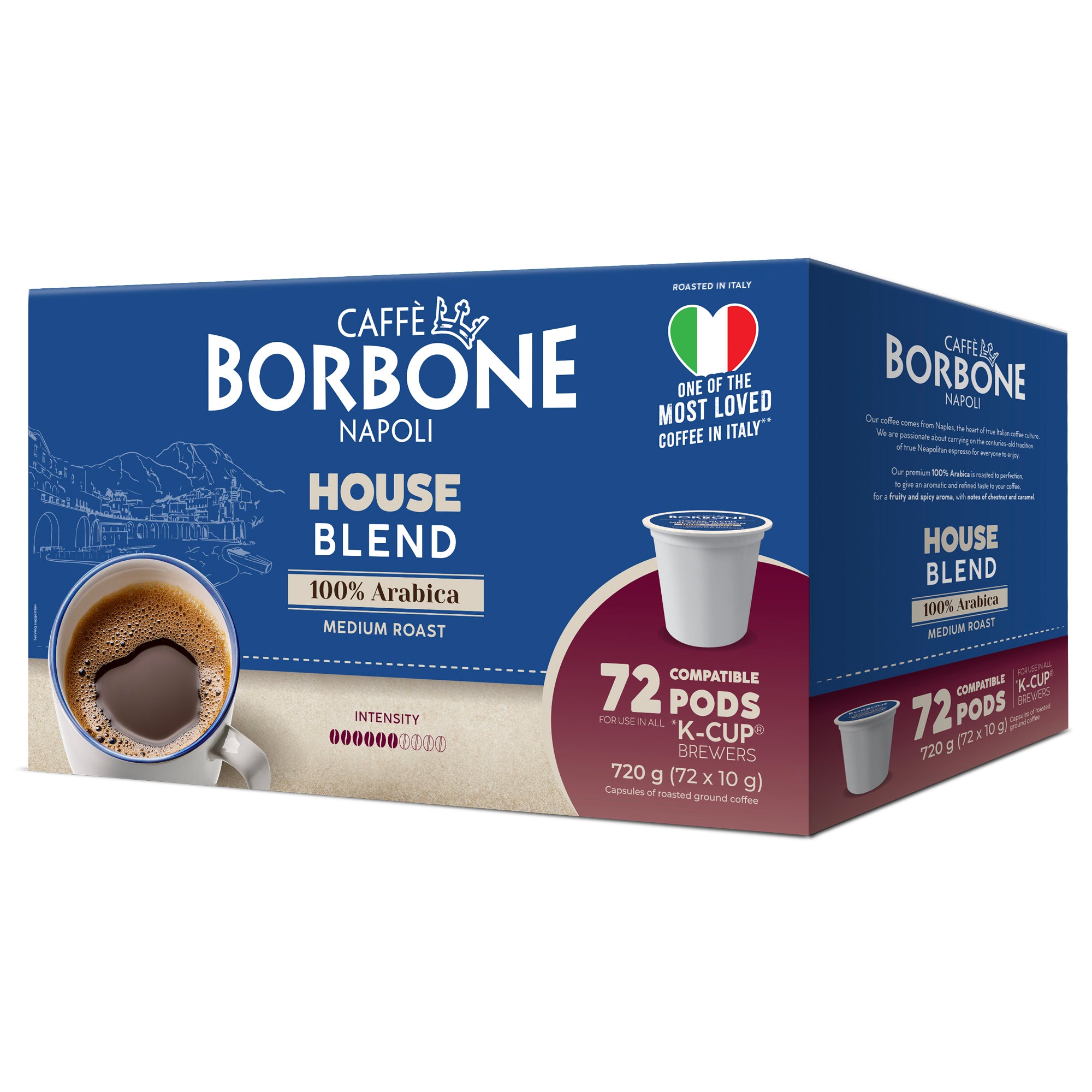 Caffe Borbone KCUP - House Blend - 72 count