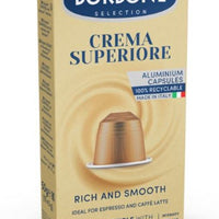 Mélange CAFFE BORBONE Crema Superiore - Capsules en aluminium compatibles avec les machines Nespresso®* - 100PK - ALUMINUM PODS